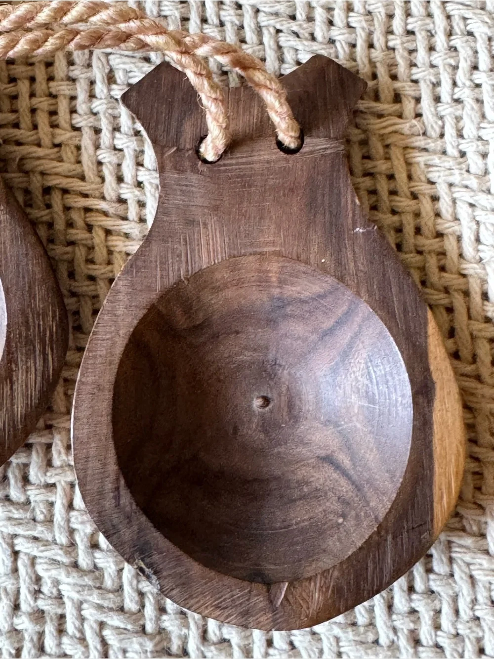 From Cuba, 1955, Wooden Castanets with Braided Cord and Pom-Pom